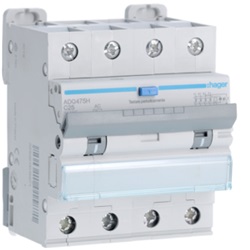 DIFF MAGN 4P 30MA AC 25A 10KA C 4M