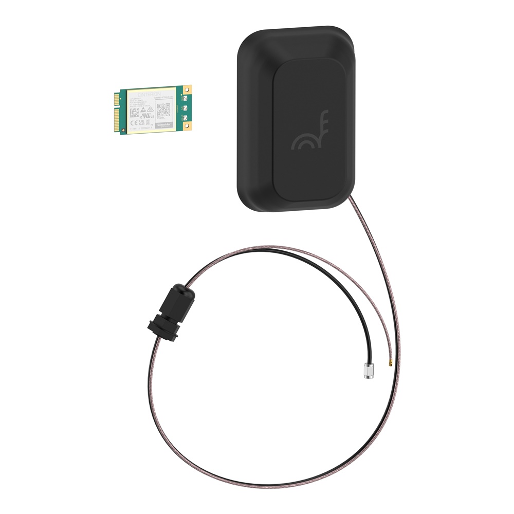 Modem 4G con antenna per stazione ricarica EVlink Pro AC Metal kit comunicazione cloud