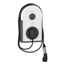 Stazione ricarica EVlink Pro AC 22 kW trifase 3P+N IP55 per veicoli elettrici uso residenziale e flotte