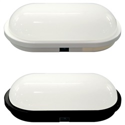 PLAFON.LED 3CCT 22W OVALE-N IP65