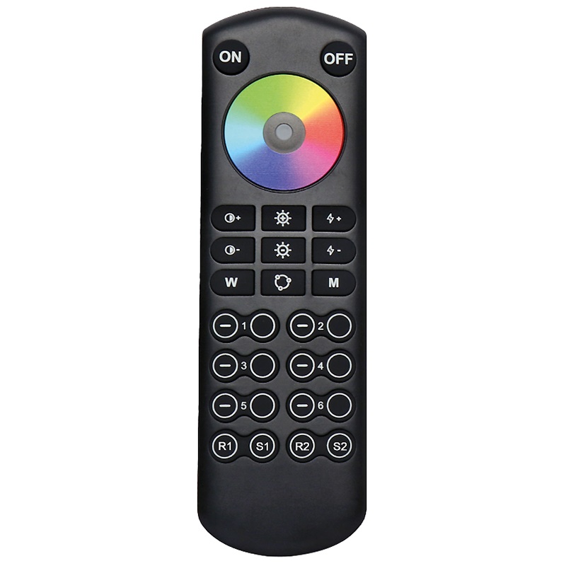Radiocomando touch RGB+CCT 6 zone controllo illuminazione personalizzata ambienti