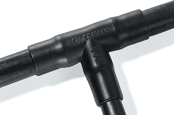 Preformato termorestringente a T 1202-1-G per protezione cablaggi elettrici ed elettronici