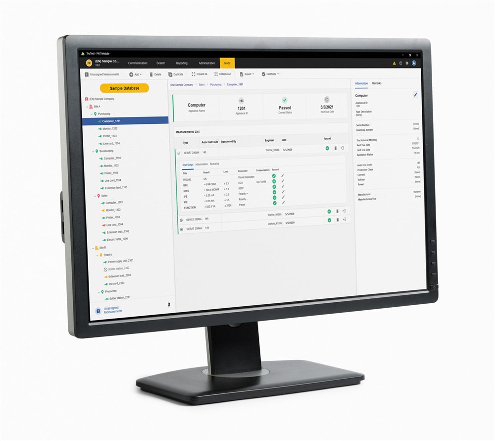 FLUKE TRUTEST LICENZA SOFTWARE - AD