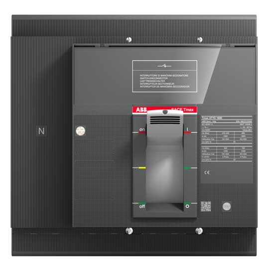Interruttore automatico modulare 4 poli XT7S-D 1200 MCS UL/CSA per impianti industriali e commerciali