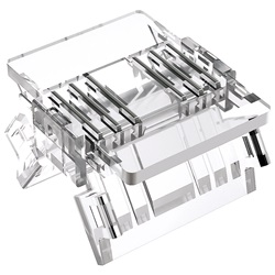 Connettore elettrico 4 poli RGB+CCT 3,5A design ergonomico per illuminazione avanzata interno/esterno