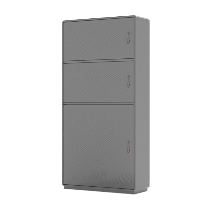 Armadio vetroresina IP55 3 vani 1840x910x460 mm per installazioni elettriche serie GRAFI 9