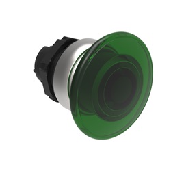 PULSANTE FUNGO 40MM VERDE LUMINOSO