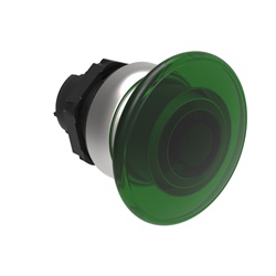 PULSANTE FUNGO 40MM VERDE LUMINOSO