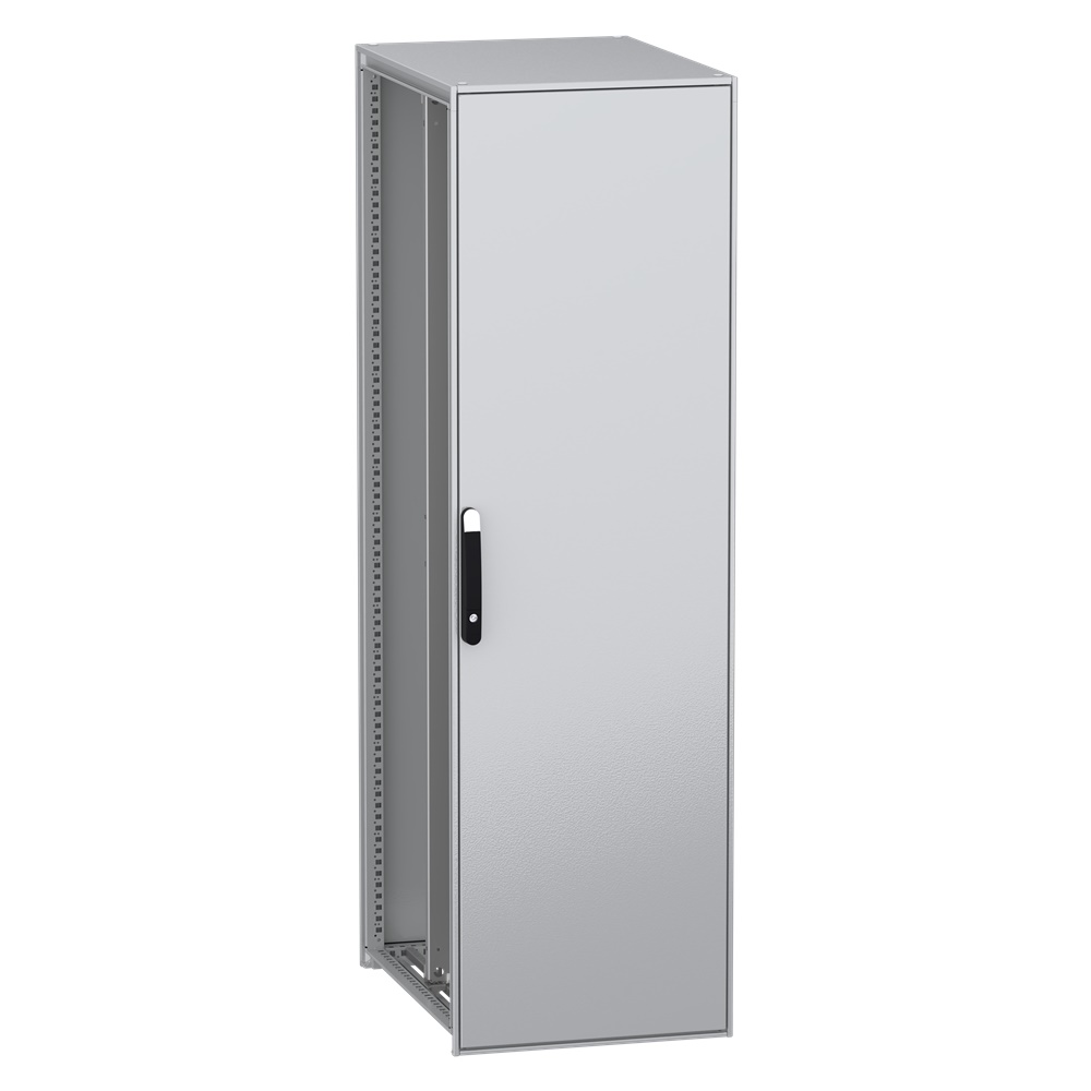 Armadio modulare a pavimento acciaio decarbonizzato IP55 2000x600x800 mm multiuso