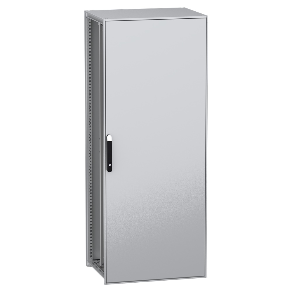 Armadio modulare a pavimento acciaio decarbonizzato IP55 2000x800x600 mm per uso multiuso