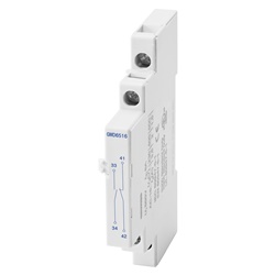 CONTATTO AUSILIARIO PER SALVAMOTORI - SEGNALAZIONE DI POSIZIONE - 1NA+1NC - 0,5 MODULI