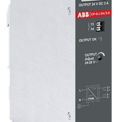 Alimentatore switching CP-S.1 24V 3A regolabile per impianti industriali automazione controllo