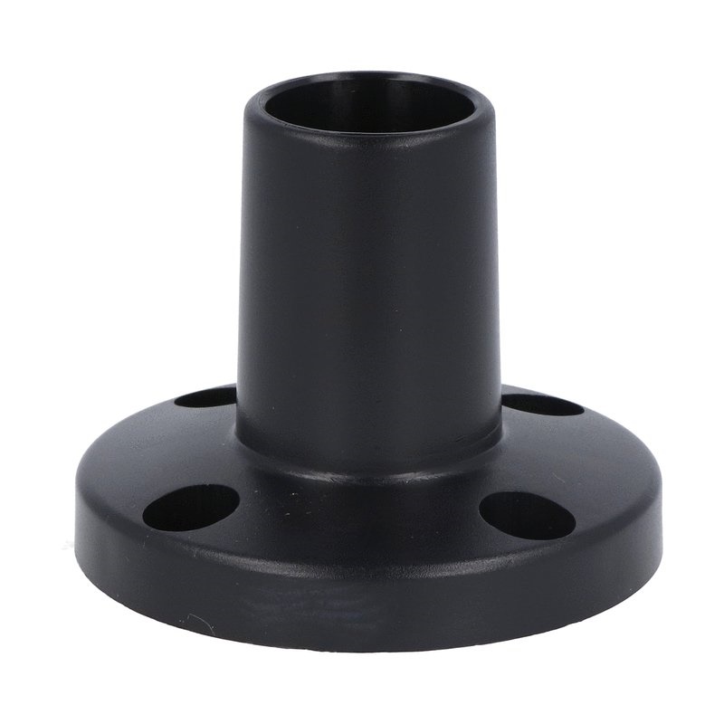 Base fissaggio plastica orizzontale 70mm resistente per installazioni elettriche interne ed esterne