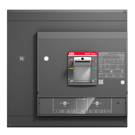 Interruttore modulare Tmax XT6S 800 A 4 poli termomagnetico protezione industriale