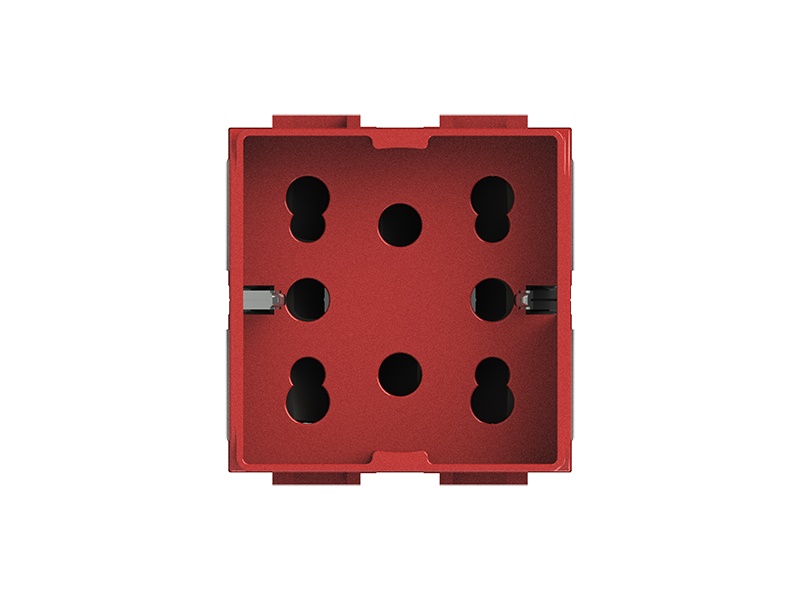 Side Bticino Livinglight Rosso 16A 2 moduli