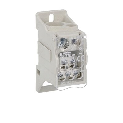 Ripartitore di potenza monofase 200A 8 contatti per impianti elettrici industriali e civili