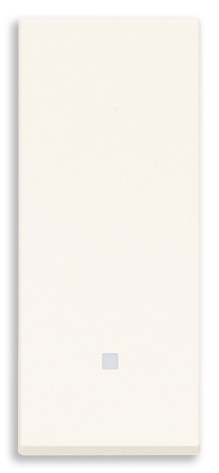 Pulsante scambio NO/NC 10A 250V illuminabile tasto sostituibile bianco uso elettrico