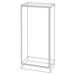 2 PROFILI VERTICALI - IP30 - H2000 - QDX630H/1600H