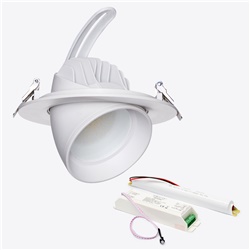 DOWNLIGHT ORIEN. QUAD. 40W CCT SWIT