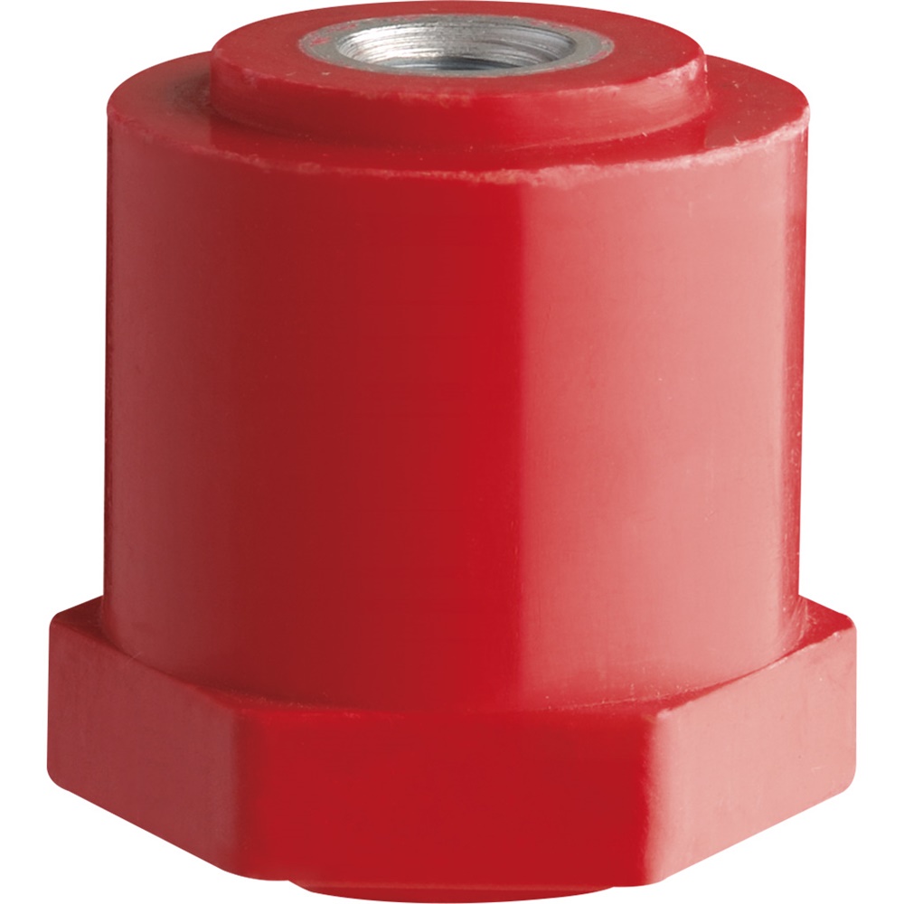 Isolatore colonna CPS2035-08 in resina poliammide fibra vetro supporto sbarre quadri elettrici alta resistenza meccanica ed elettrica