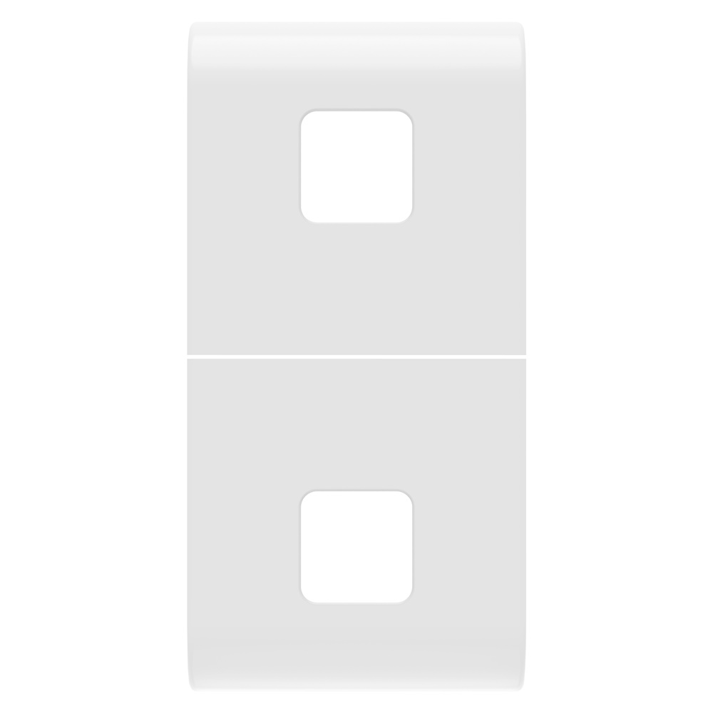 TASTO INTERCAMBIABILE PER COMANDI ASSIALI - DA COMPLETARE CON 2 LENTI - 1 MODULO - BIANCO LUCIDO - CHORUSMART