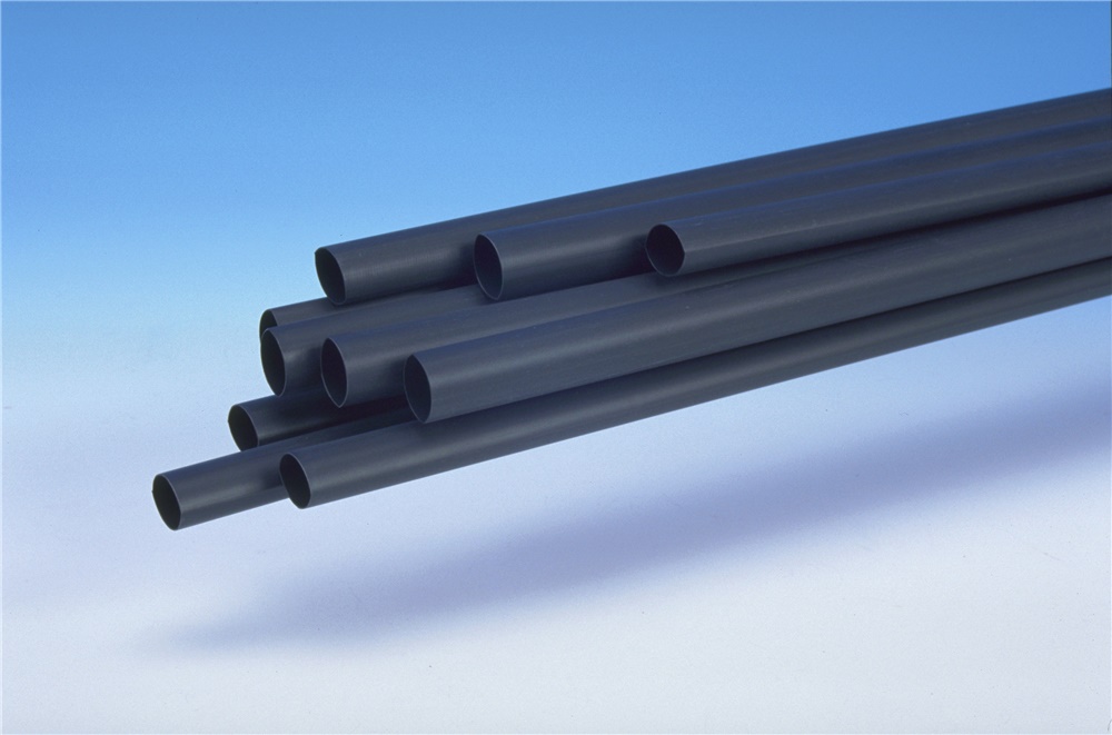 Guaina termorestringente poliolefina 39mm nero bobina 50m isolamento elettrico
