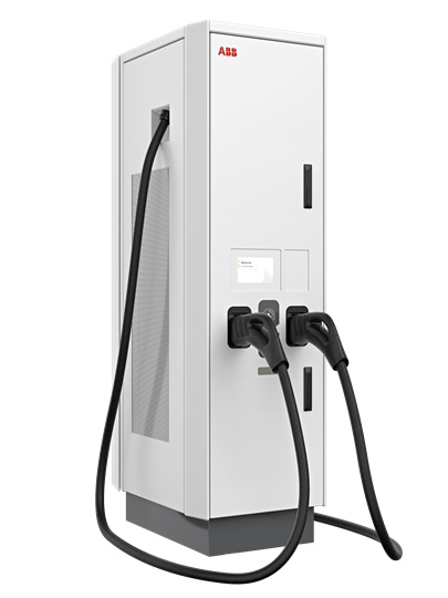 Stazione ricarica veicoli elettrici Terra 124 Gen2 120 kW DC doppia presa RFID CE