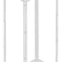 Tetto fondo cieco IP65 700x700mm protezione polvere acqua impianti elettrici industriali