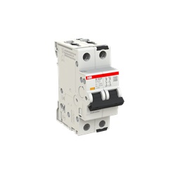 Interruttore magnetico MCB 2P 6,3A protezione cortocircuiti impianti elettrici industriali