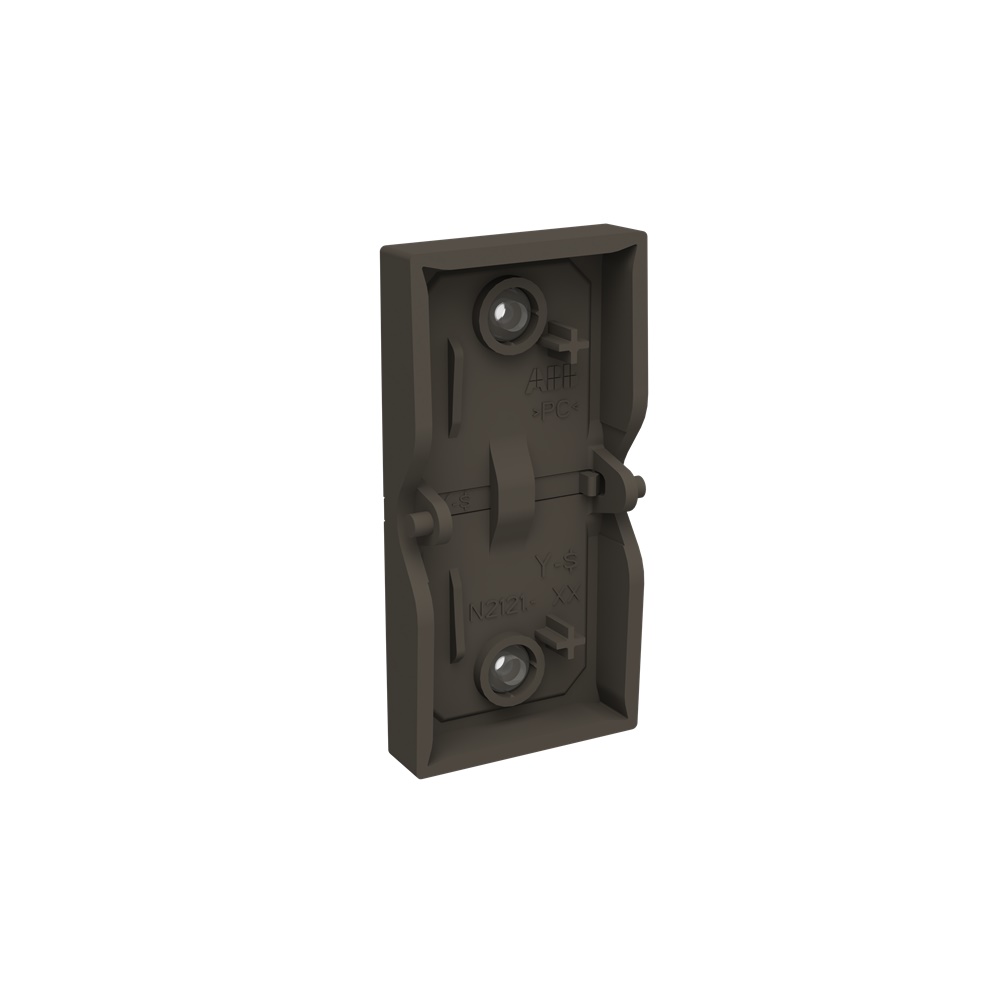 Rocker copertura senza simbolo 1 modulo anthracite per impianti elettrici domestici e professionali