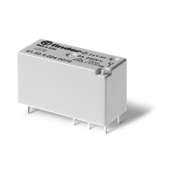 Mini relè 2 contatti 8A 24V AC circuito stampato automazione industriale
