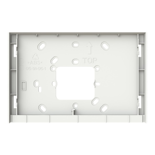Scatola da parete bianca in ABS per montaggio dispositivi elettrici residenziali e commerciali
