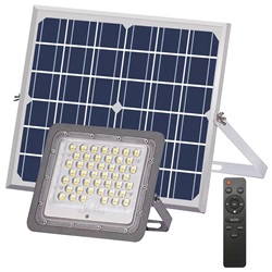 Proiettore LED solare E-SUN100 3CCT basso consumo 3 temperature colore per esterni giardini vialetti