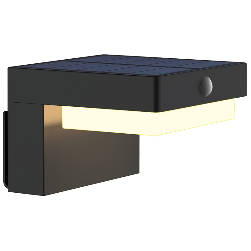 Lampada solare LED 4000K luce naturale esterni giardini vialetti design compatto resistente intemperie