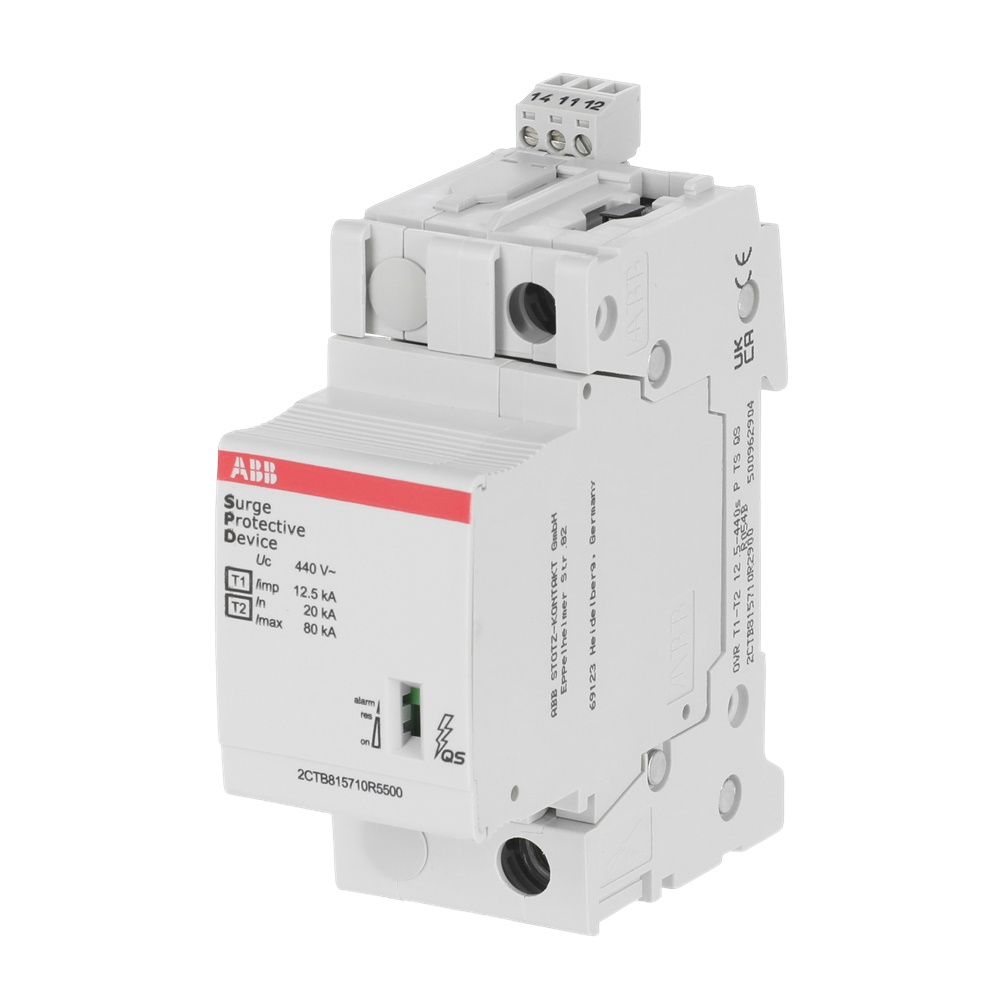 SPD tipo 1-2 12,5 kA 440 V protezione sovratensioni impianti residenziali industriali compatto affidabile