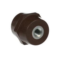 Isolatore M10 40x40 mm resistente sovratensioni per impianti elettrici industriali e civili