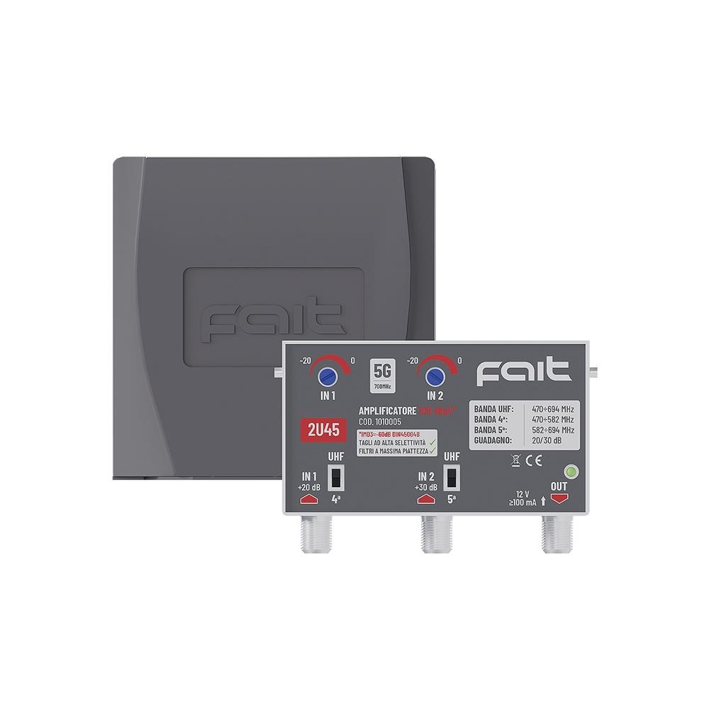 2U45-AMP.P.2 IN UHF/B.IV 20DB-UHF/B