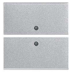DUE MEZZI TASTI 2M NEUTRI SILVER