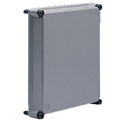 Coperchio APO 51 grigio RAL7035 485x300x45mm poliestere protezione IP per contenitori elettrici industriali e civili