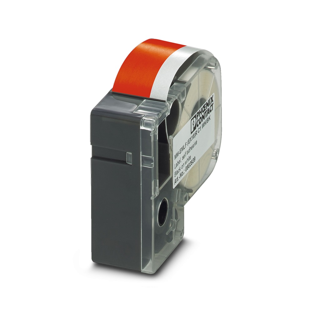 Scheda identificativa rossa EX18 Phoenix Contact