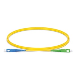 Bretella fibra ottica monomodale 5m connettori SC/APC-SC/UPC