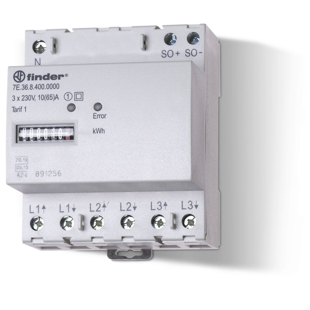 CONTATORE ENERGIA MECC.TRIFASE 65A