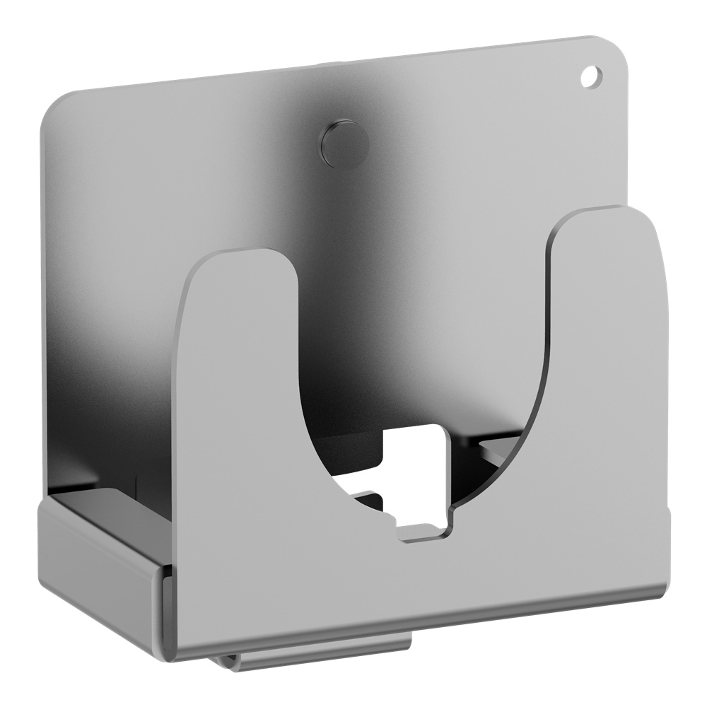 Portacavi metallico EVlink Pro AC supporto cavo stazione ricarica grigio chiaro
