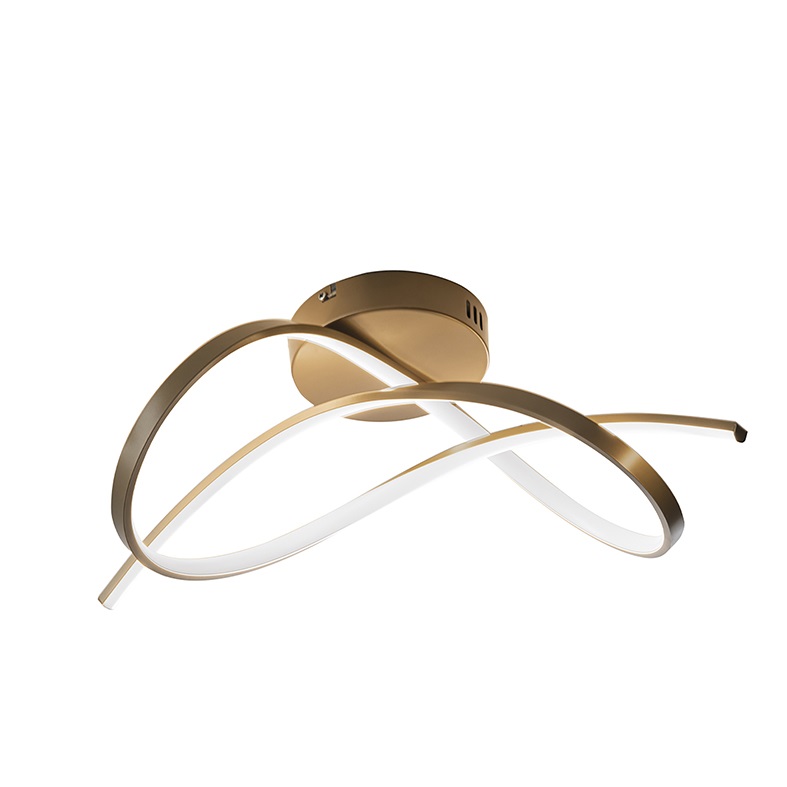 PLAFONIERA LED ORO SATINATO 30W