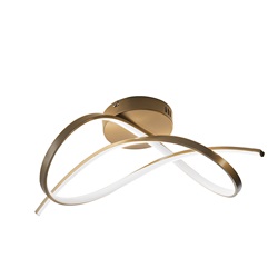 PLAFONIERA LED ORO SATINATO 30W