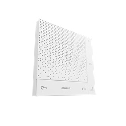 Citofono Sonus vivavoce design, sistema ViP, chiamata elettronica, 5 pulsanti frontali (2 retroilluminati)