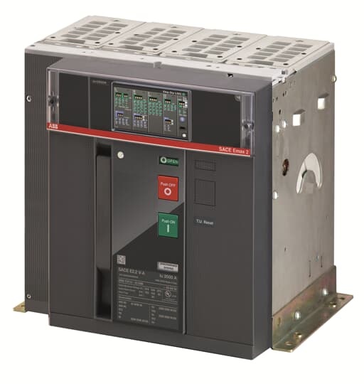 Interruttore modulare E2.2S-A 1600A 4 poli EKIP DIP LSI protezione impianti industriali