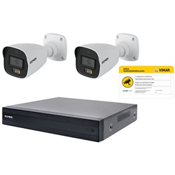 KIT IP 4CH POE TLC 4MPX FF COLOR