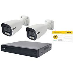 KIT IP 8CH POE TLC 4MPX VF MOT COLO