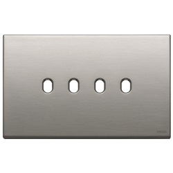 PLACCA 4MX4 VINTAGE NICHEL SPAZZOLA